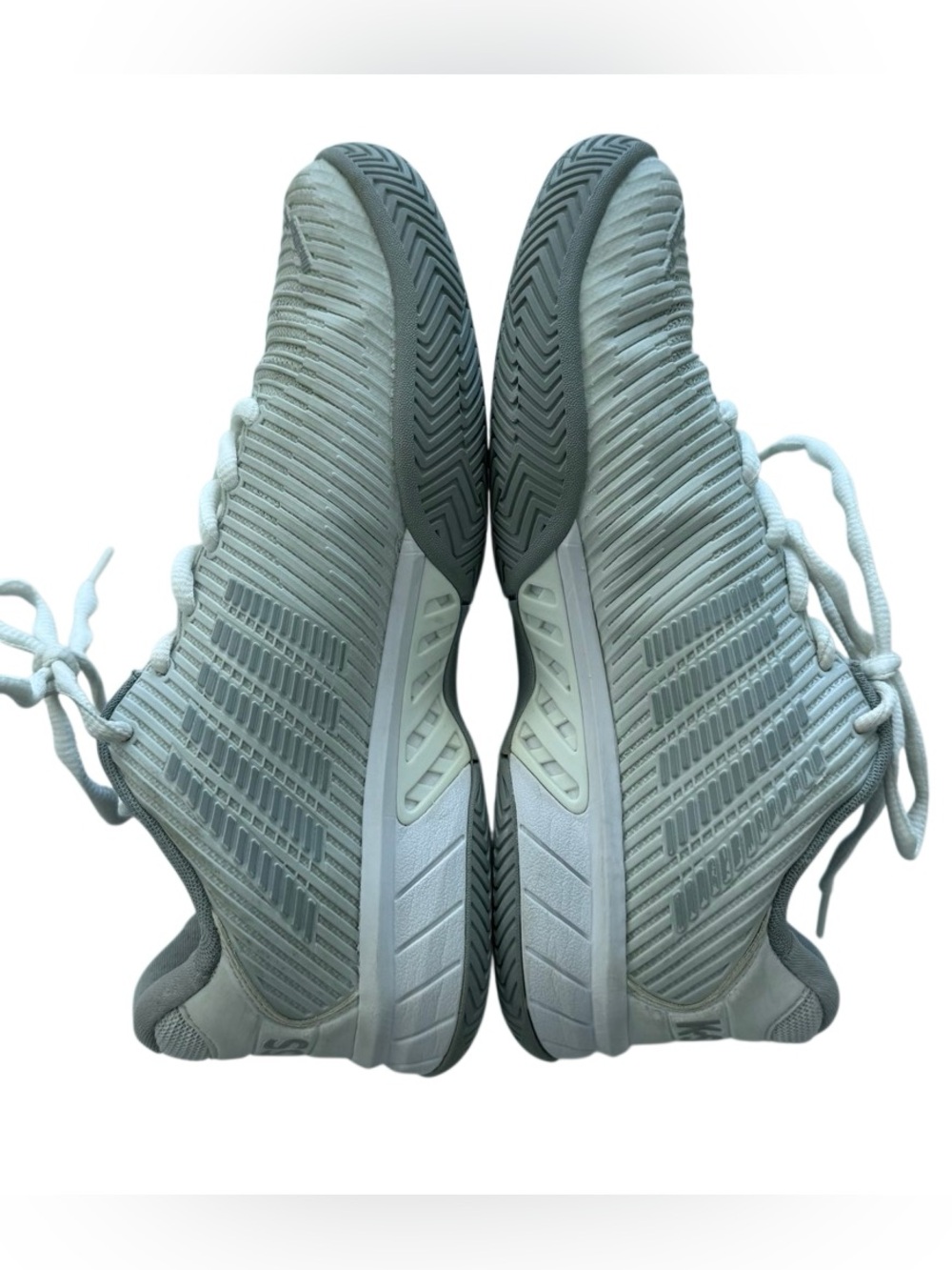KSWISS HYPERCOURT EXPRESS 2-WIDE GRAY Womens 8 WIDE tennis shoes pickleball shoe